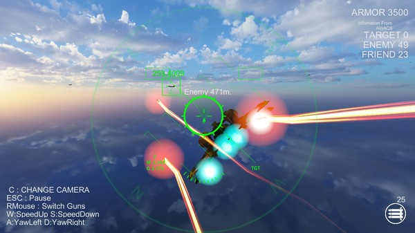 大规模空战单机游戏 第9张图片