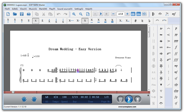 EOP简谱大师下载 第2张图片