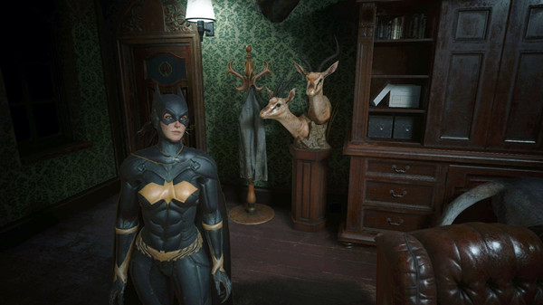 生化危机2重制版克莱尔蝙蝠侠外观MOD下载 第1张图片