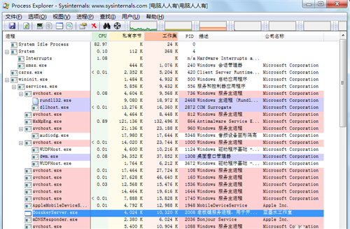 processexplorer中文版下载v1632汉化破解版