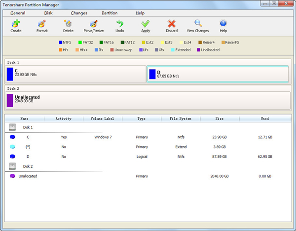 Tenorshare Partition Manager特别版 第1张图片