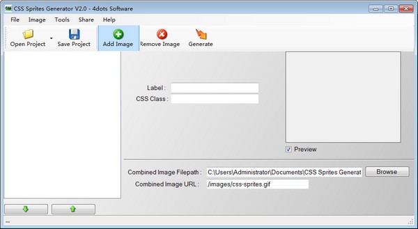 CSS Sprites Generator免费版 第1张图片