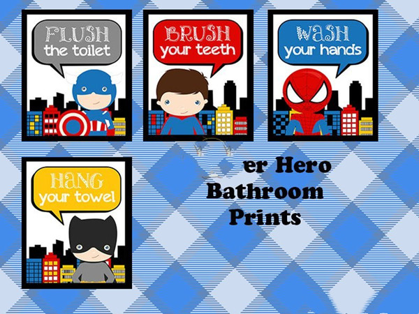 模拟人生4超级英雄浴室印花MOD下载 第1张图片