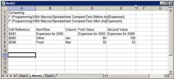 Spreadsheet Compare下载 第2张图片