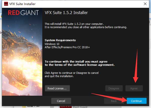 Red Giant VFX Suite中文版安装步骤截图1