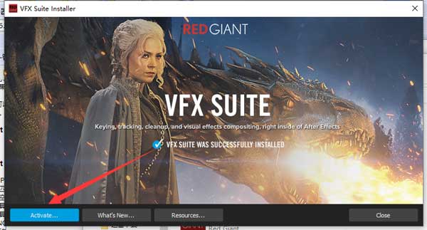 Red Giant VFX Suite中文版安装步骤截图4