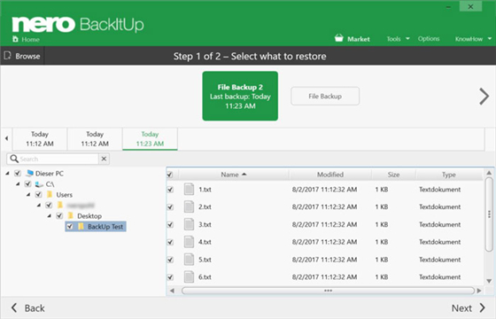 Nero BackItUp下载 第2张图片