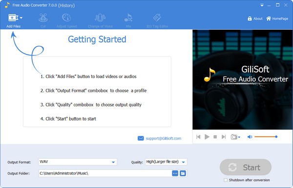 Free Audio Converter 