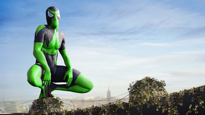 蜘蛛侠绳索英雄绿超人无限金币版 第1张图片