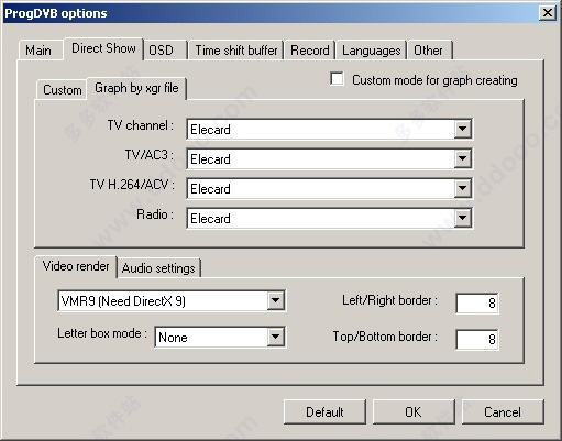 ProgDVB中文特别版使用教程