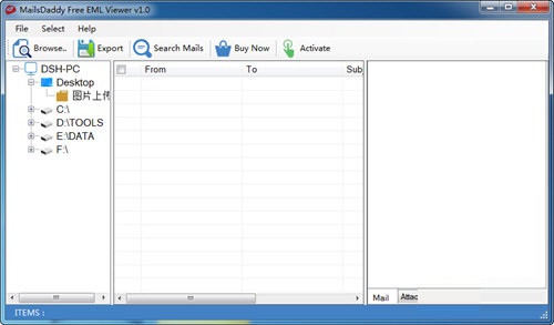 MailsDaddy Free EML Viewer下载 第1张图片