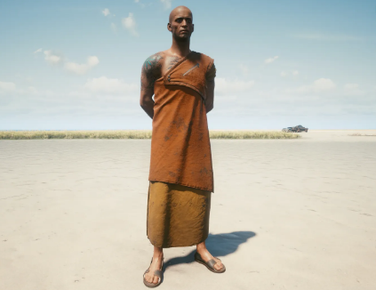 赛博朋克2077僧侣服装包MOD 第1张图片