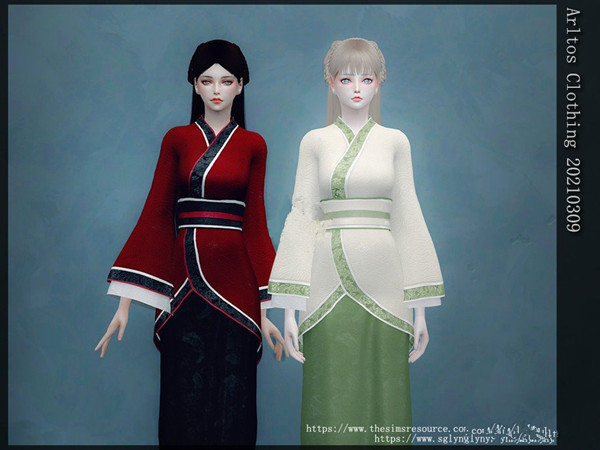 模拟人生4女性的中国风古装MOD v1.0 Arltos版