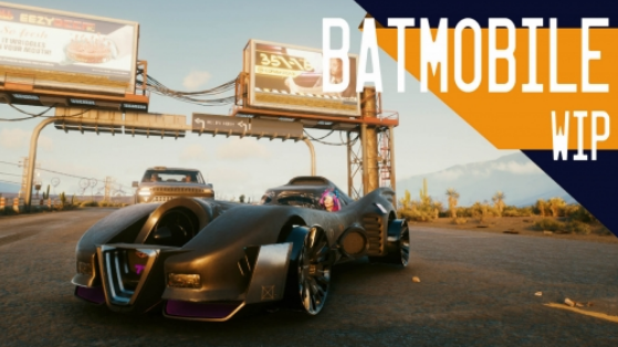 赛博朋克2077蝙蝠车MOD下载 免费版