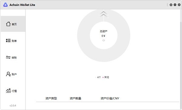 Achain Wallet Lite官方版 第1张图片