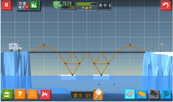 桥梁建造模拟通关攻略8