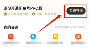 闲鱼如何开通pro版2