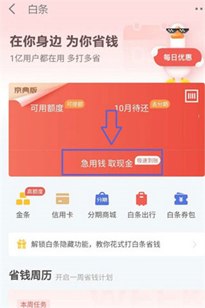 京东金融白条怎么借钱截图2