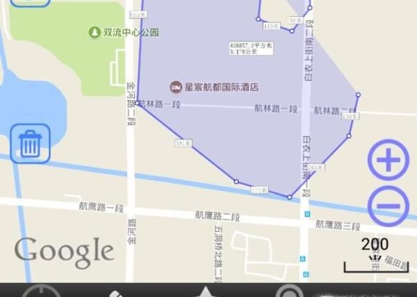 奥维互动地图怎么测量土地面积？1