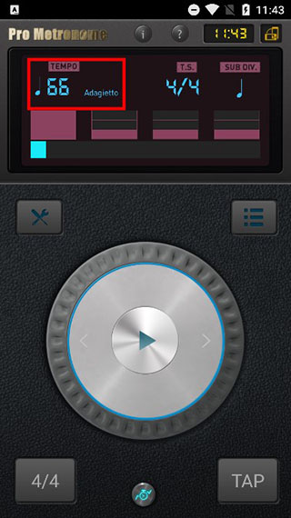 Metronome使用方法截图5