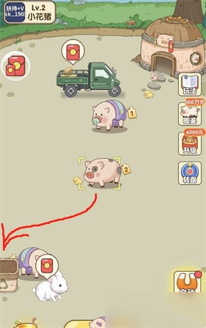 幸福养猪场赚钱小游戏怎么合成及回收小猪截图2