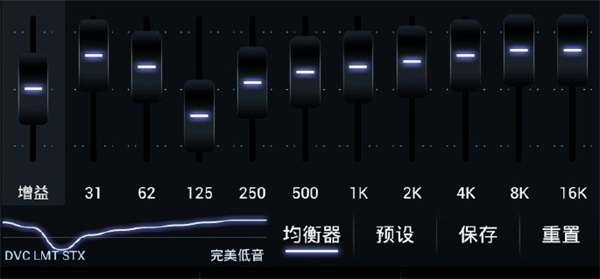 Poweramp均衡器最佳设置1