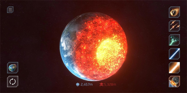 星球爆炸模拟器最新版截图