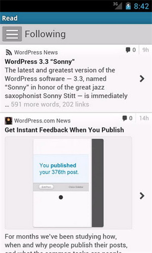 WordPress手机客户端软件介绍