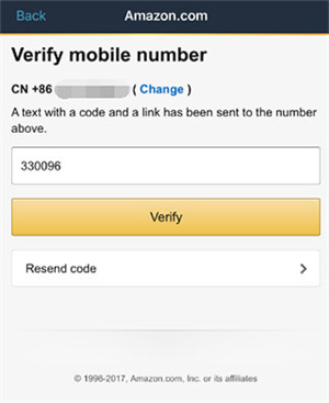 亚马逊购物app新账户注册方法截图7