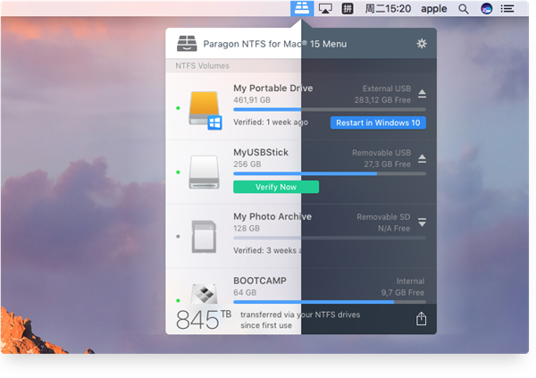 Paragon NTFS for Mac 15免激活版 第2张图片