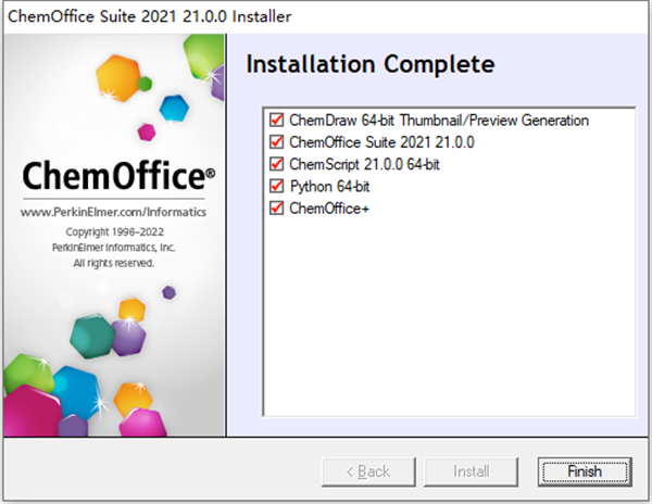 ChemOffice 2021安装破解教程6