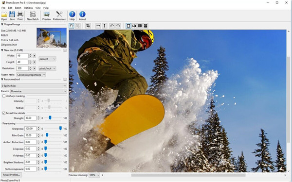 PhotoZoom Pro 8免解锁代码版 第2张图片