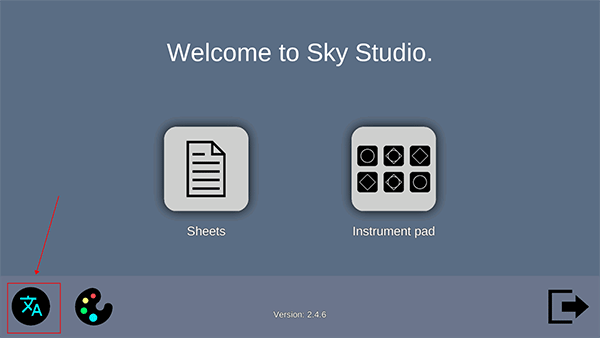 sky studio怎么设置中文？2