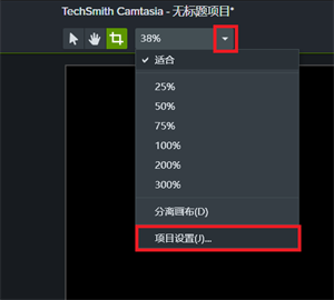 Camtasia最新版如何自定义画布尺寸