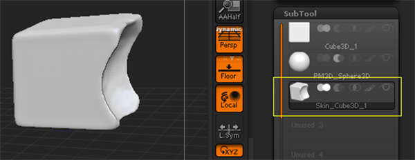 ZBrush稳定版布尔运算怎么用