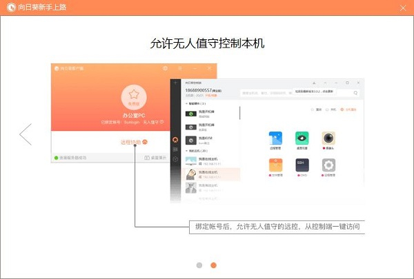 向日葵远程控制纯净版使用教程截图2