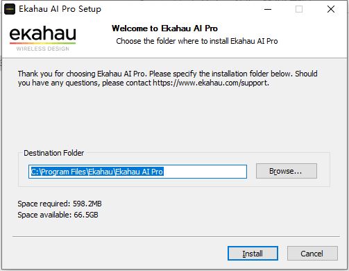Ekahau AI Pro免激活版安装步骤2
