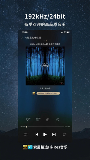 索尼精选HiRes音乐app 第4张图片