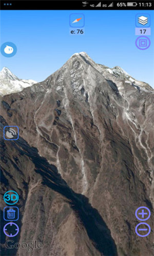 奥维高清3D卫星实景地图免费版 第1张图片