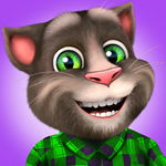 会说话的汤姆猫2破解版9.9亿手游游戏图标