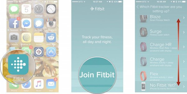 Fitbit智能手表APP如何与配对1