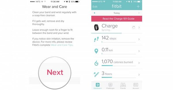 Fitbit智能手表APP如何与配对5