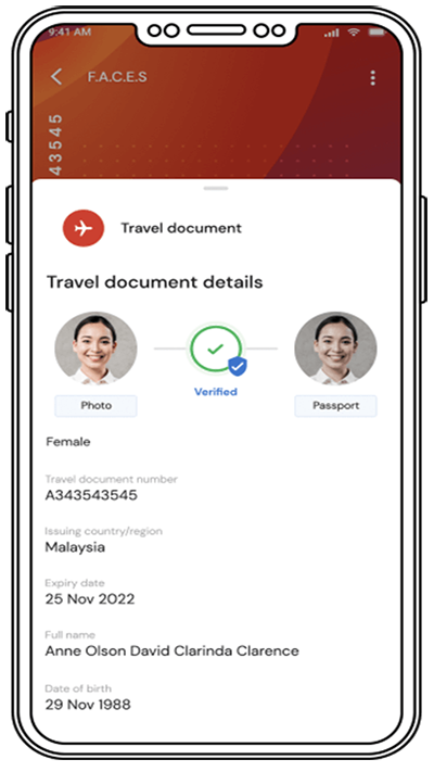 AirAsia亚航值机app如何在机场获得验证3