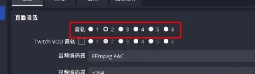 OBS Studio输出如何自定义设置音轨截图4