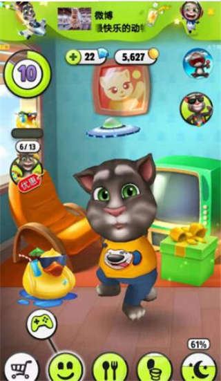 我的汤姆猫2破解版无广告不用登入版游戏攻略2