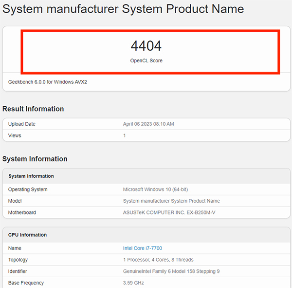 Geekbench6破解版使用教程5