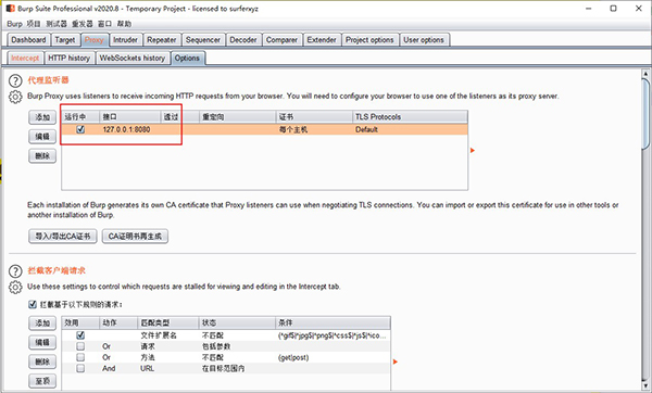 BurpSuite Pro 2024破解版使用方法4