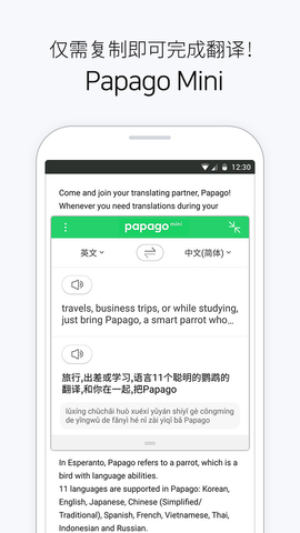 Papago翻译器官方版 第5张图片