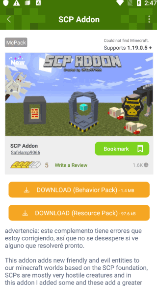 Addons for Minecraft电脑版 第1张图片