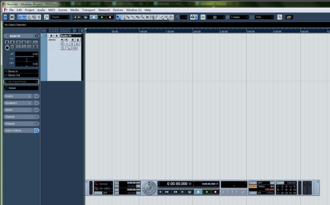 Nuendo如何新建轨道？6